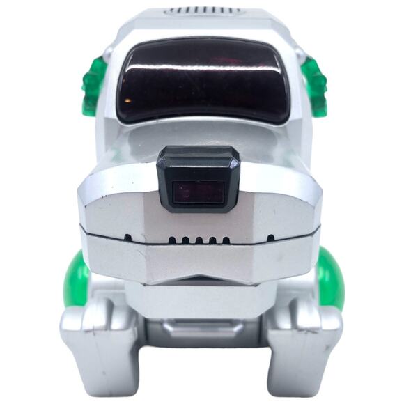 Sega Toys & Tiger Electronics 1999 Silver Talking Cyber Dog - Picture 1 of 7